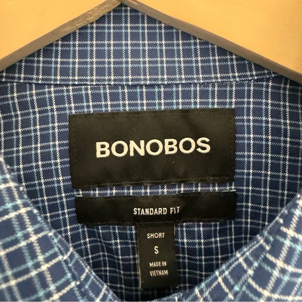 Bonobos Standard Fit Button Down Shirt SZ S Short - Picture 4 of 4